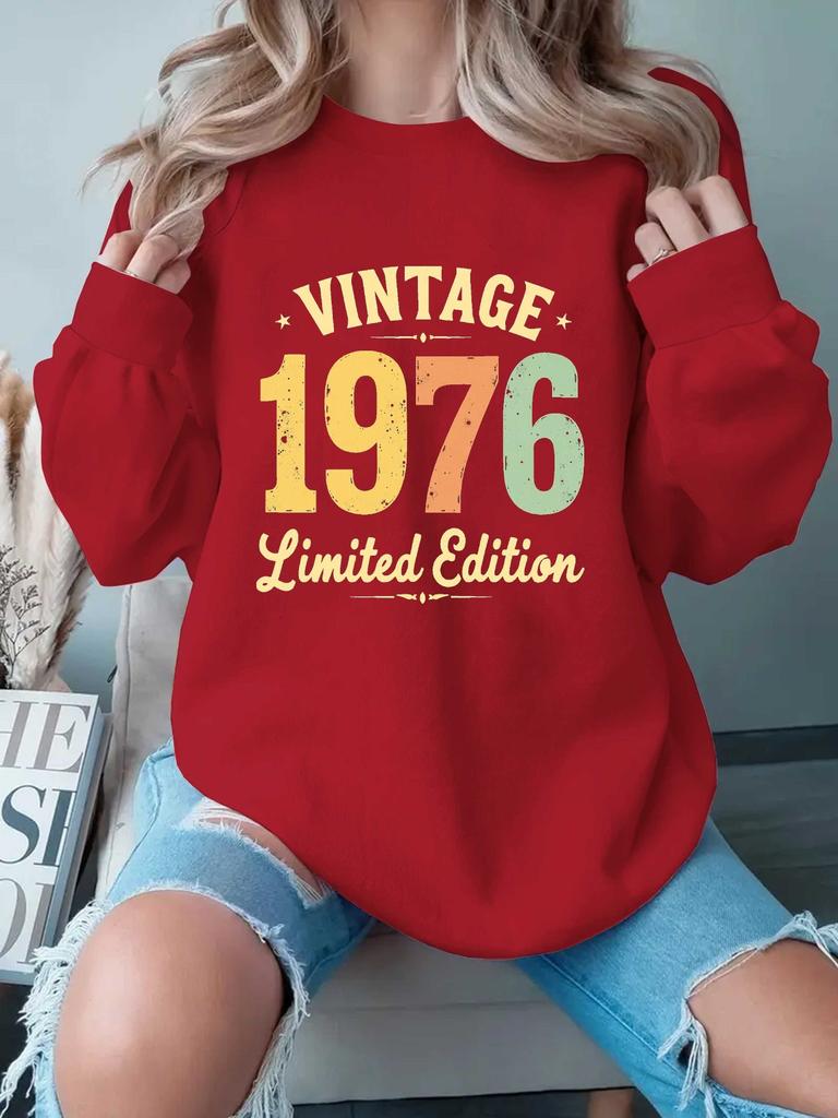 Vintage 1976 Limited Edition women's sweatshirts