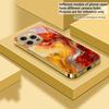 Golden Starry Light For IPhone 17Pro Max 16 17 Pro 15 Pro 14 13 Plus 12 Mini 11Pro Max XR 16E 17Air Golden glass phone case