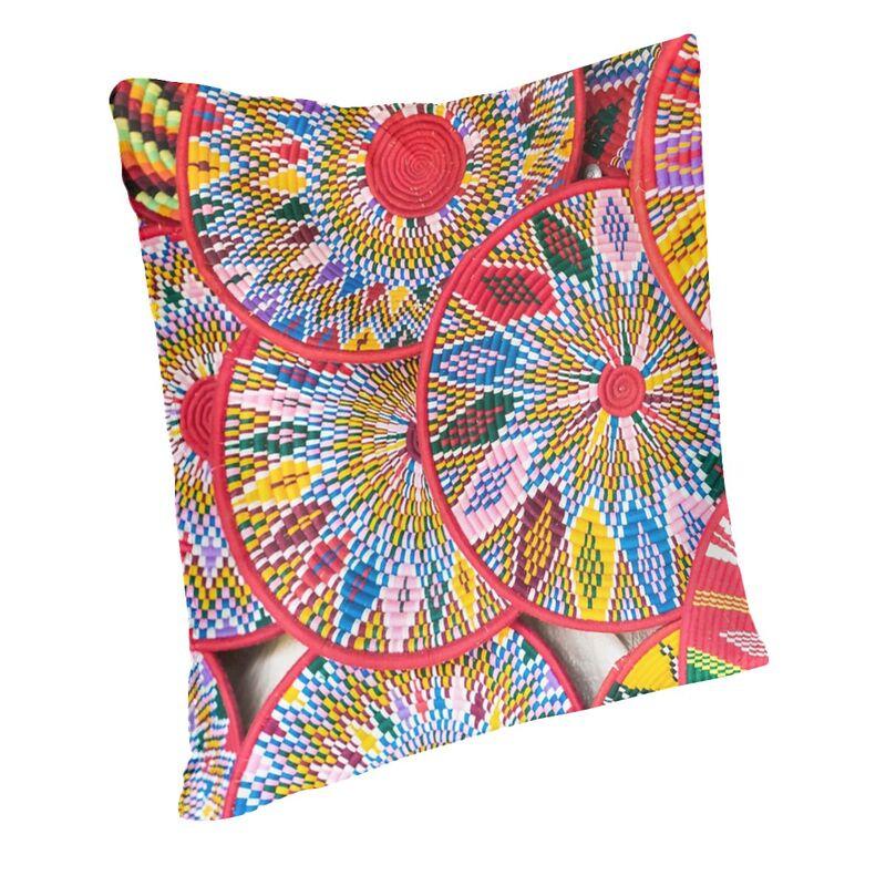 Baroque Art Painting Cushion Cover 40x40cm Decoration 3D Printing Throw Pillow Case for Car Two Side