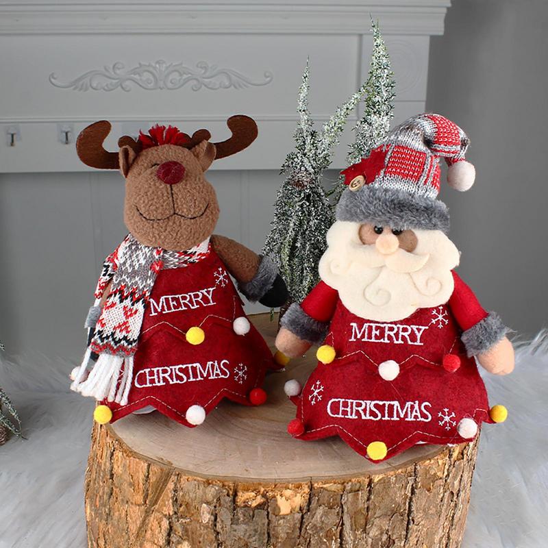 Christmas Candy Bags Cartoon Christmas Ornaments Bag Christmas Decorations Versatile Kids Goodie Bags Party Candy Bags for Candy
