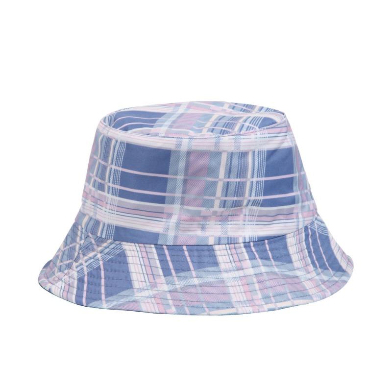 Summer Women's Shade Breathable Bucket Hat Sunscreen Sun Hat Outdoor Sports Casual Fashion Striped Lattice Floral Print Basin Hat