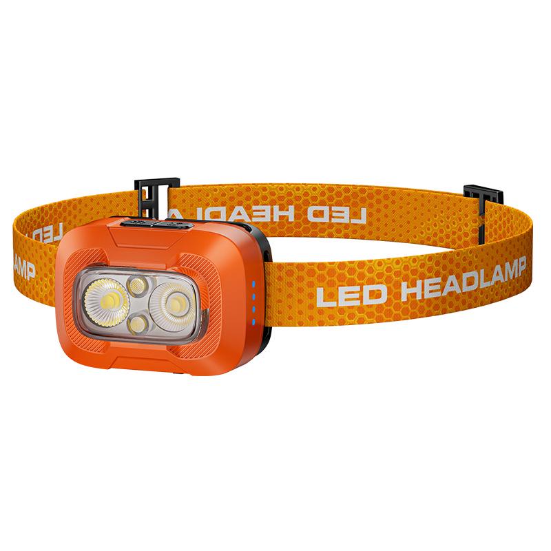 Customizable Outdoor Induction Headlamp: High Power, Bright Lumens, Long Battery Life, Super Bright for Fishing