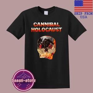 Cannibal Holocaust Horror Movie Men s Black T-Shirt Tee Top Unisex XL