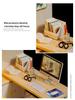 Zhiquwu Mini DIY Puppenhaus: Sonnenschein-Arbeitszimmer - Handgefertigtes Architekturmodell-Spielzeug für Kinder