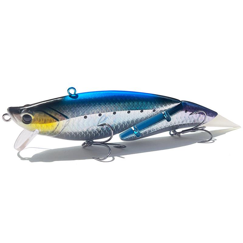 

Double Festival Floating Minnow Lure: 27.6/9g Hard Bait for Sea and Freshwater Fishing 9g
