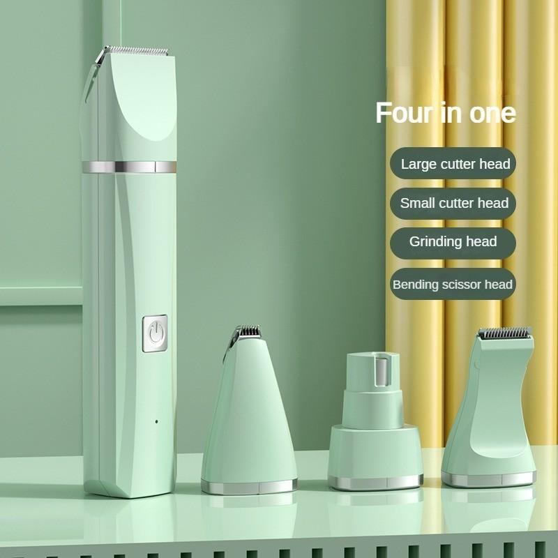 Silent Rechargeable Cat & Dog Electric Push Clipper Pet Shop Specific Haircut Machine Pet Electric Hair Clipper