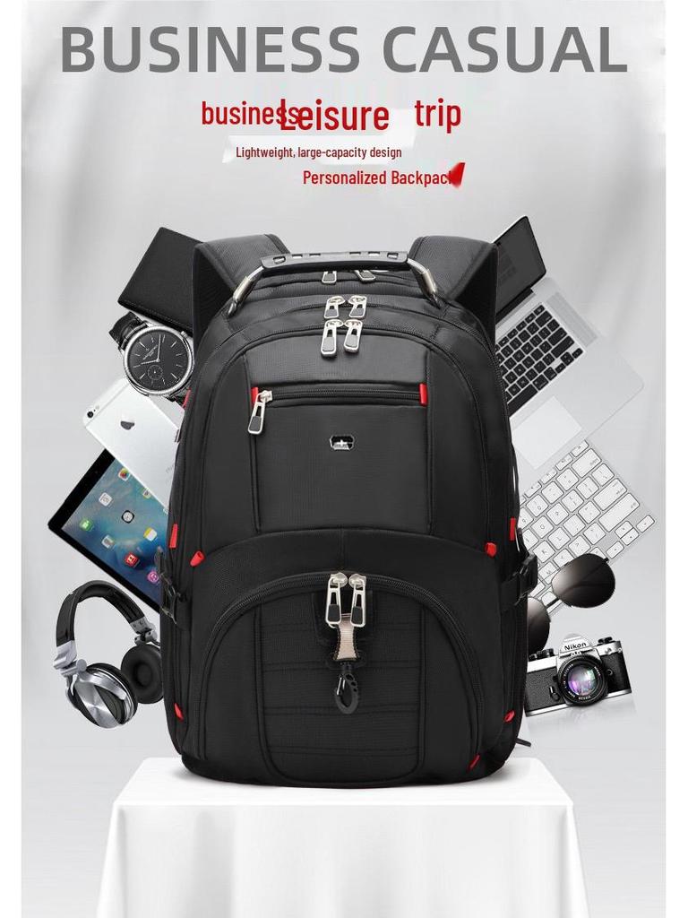 Waterproof Multifunctional Backpack: Large Capacity School, Business, Computer & Travel Bag