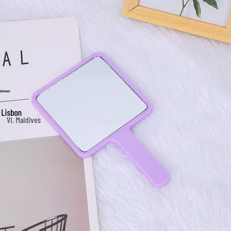 Custom Handheld Square Makeup Mirror with Logo Printing - Perfect Gift