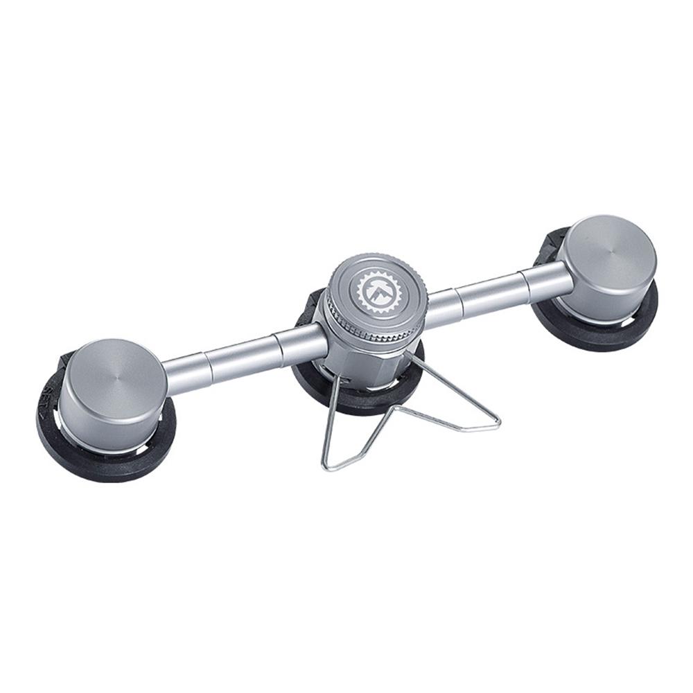 Adaptateur Butane 3 en 1 avec support Stable, adaptateur de Conversion de tête de cartouche de gaz, Type de bouteille de buse