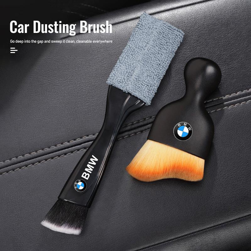 2026 Hot 2-In-1 Car Interior Cleaning Brush Air Vent Dust Removal Tools For BMW X1 X2 X3 X5 X4 X6 X7 G30 G20 G32 G11 G12 F40 F30 F20 F10 Jdsg40