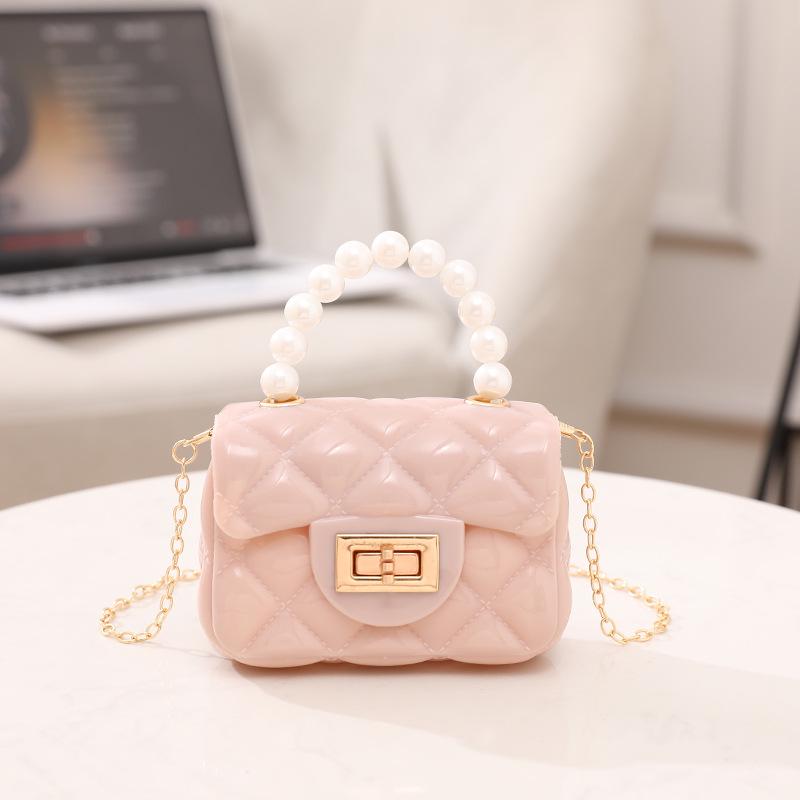 2024 Pearl Jelly Mini Bag: Ladies' Cross-Body, Handheld & Lipstick Pouch