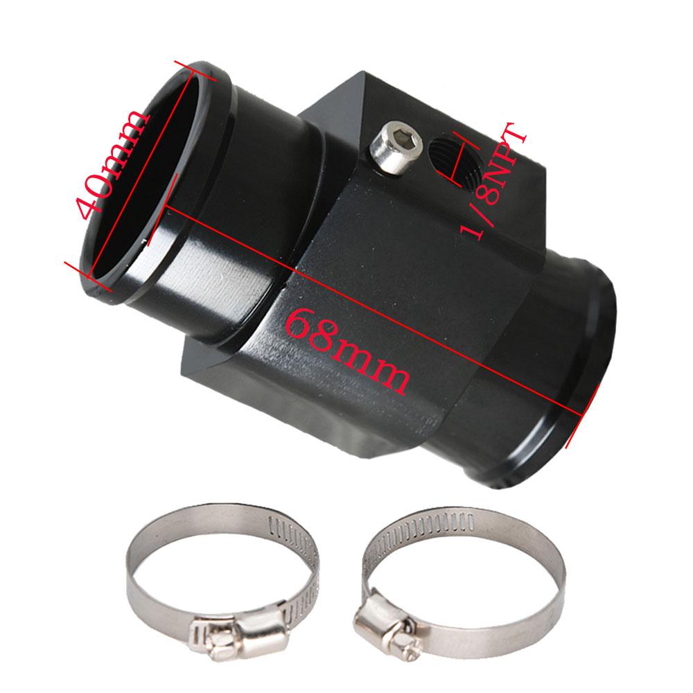 1PC Water Temp Temperature Joint Pipe Sensor Gauge Radiator Hose Adapter Size 26/28/30/32/34/36/38/40mm for 1/8NPT Sensor