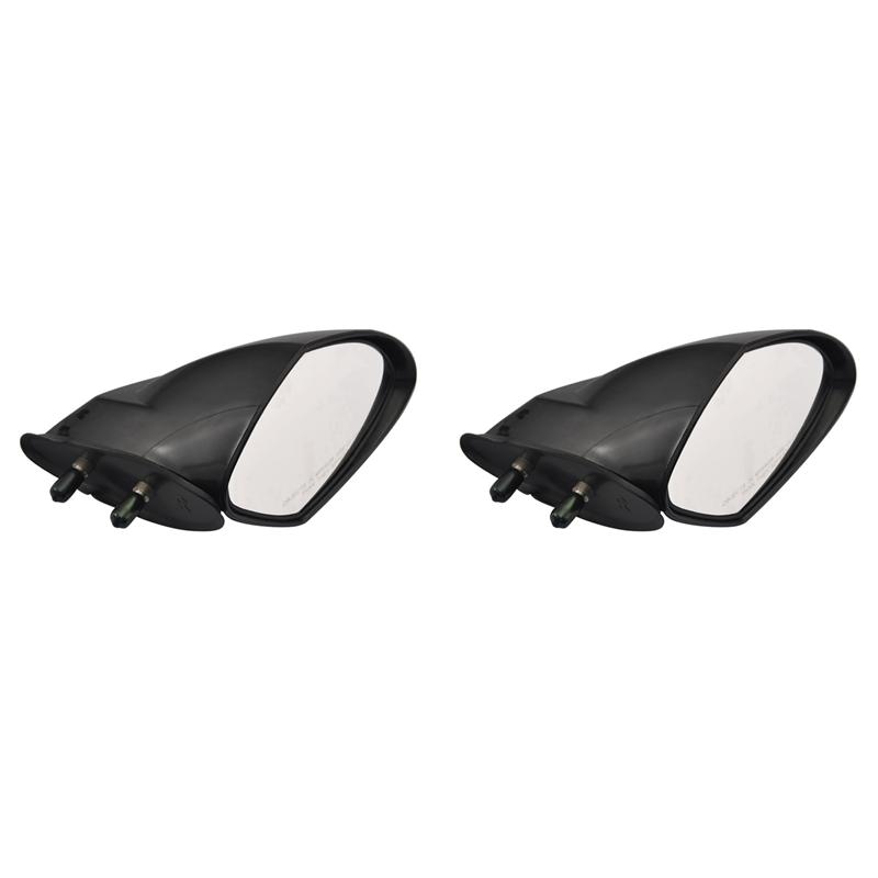 

2X Motorboat Right Rearview Mirror Jet Ski Mirror Accessories For Waverunner VX 110 Deluxe Sport Cruiser EX EX R Black Right