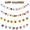 1pcs Length 300cm Halloween Decoration Banner Pumpkin Ghost Party Decoration Hanging Flag Home Decor