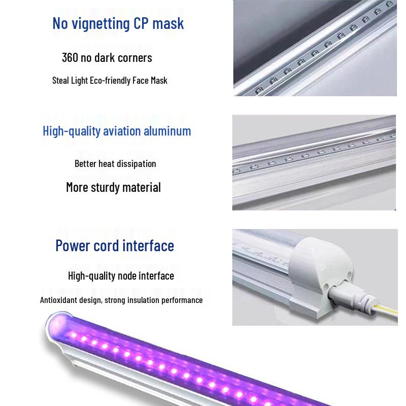 LED High-Power UV Curing Lamp for Ink and Epoxy Resin, 12V/24V
