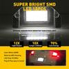 AUXITO 6000K LED Plate License Light Tag Lamp For 06-14 Dodge Charger Challenger