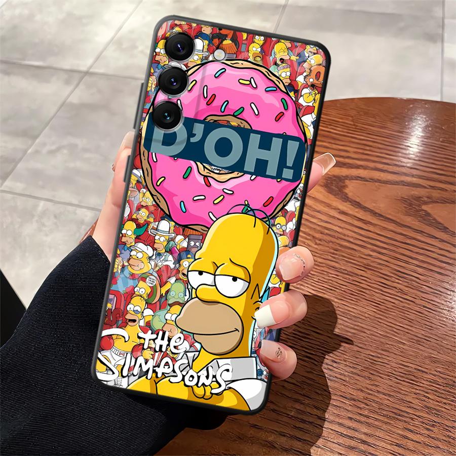Case for Samsung Galaxy A72 A73 A24 A34 A12 A13 A54 A71 A23 A14 A15 A17 A51 A52 A16 Phone Cover The S-simpsons