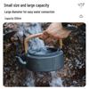 Minna Outdoor Aluminum Alloy Kettle with Wooden Handle