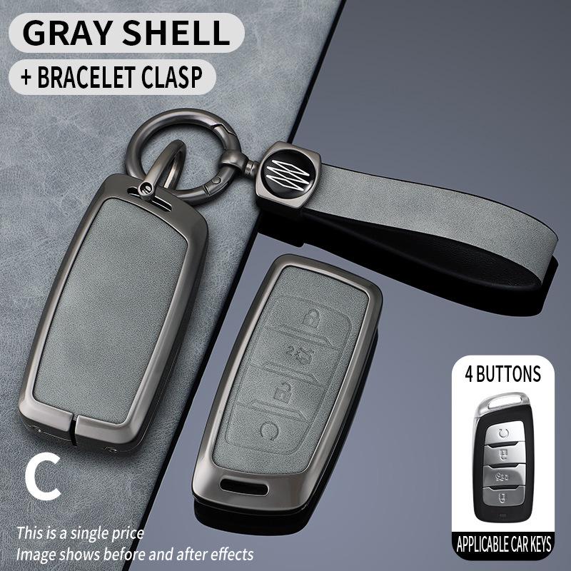 Compatible Key Case for Changan CS35 PLUS, CS85 Coupe, CS95, Oshan Coser Pro