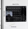 2mm Magnetic Acrylic Dry-Erase Board: Weekly Planner & Daily Calendar Refrigerator Magnet