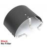 High Flow Cold Air Intake Filter Heat Shield Cover Universal Car Air Filters Adjustable Stainless Steel Protective Cover