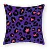 Pillow Throw Cover Home Decoration Living Room Sofa Seat Colorful Leopard Print Polyester Cushion