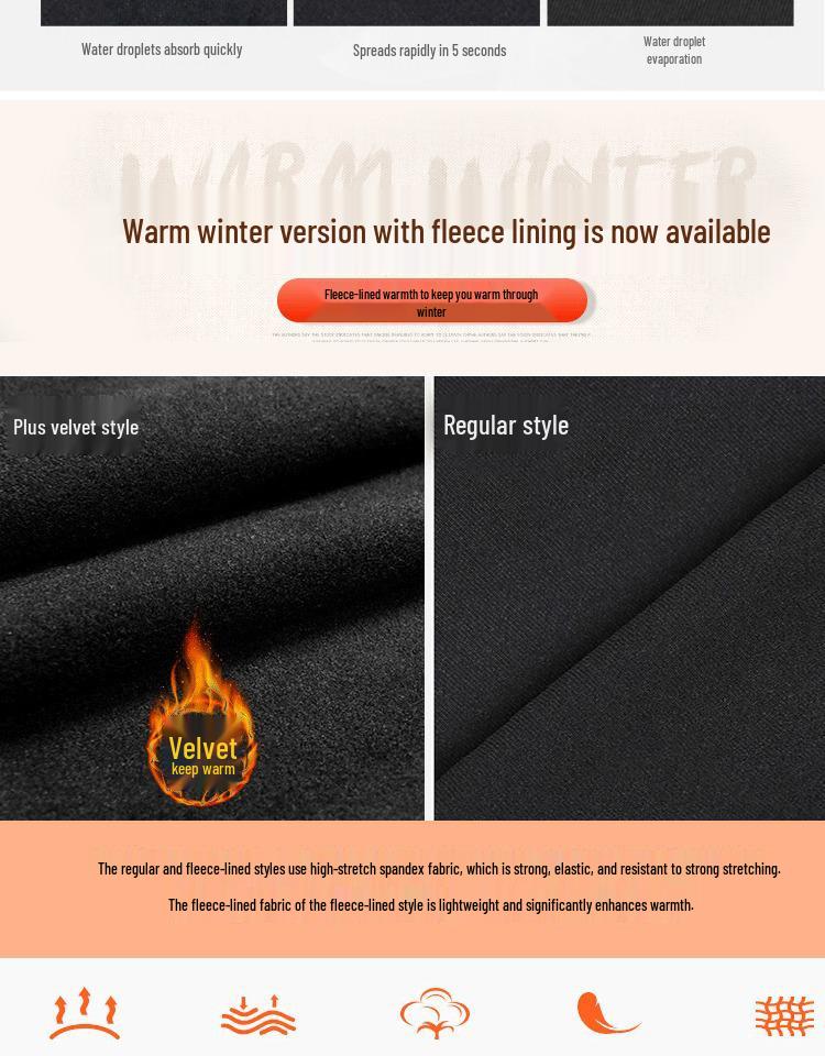 Boys' Quick-Dry Running Tights & Fitness Base Layer Set for Autumn/Winter