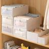 1pcs Visible Wardrobe Storage Organizers Cabinet Drawer Clothes Storage Box for T-Shirts Jeans Underwear Pants Organizer Box