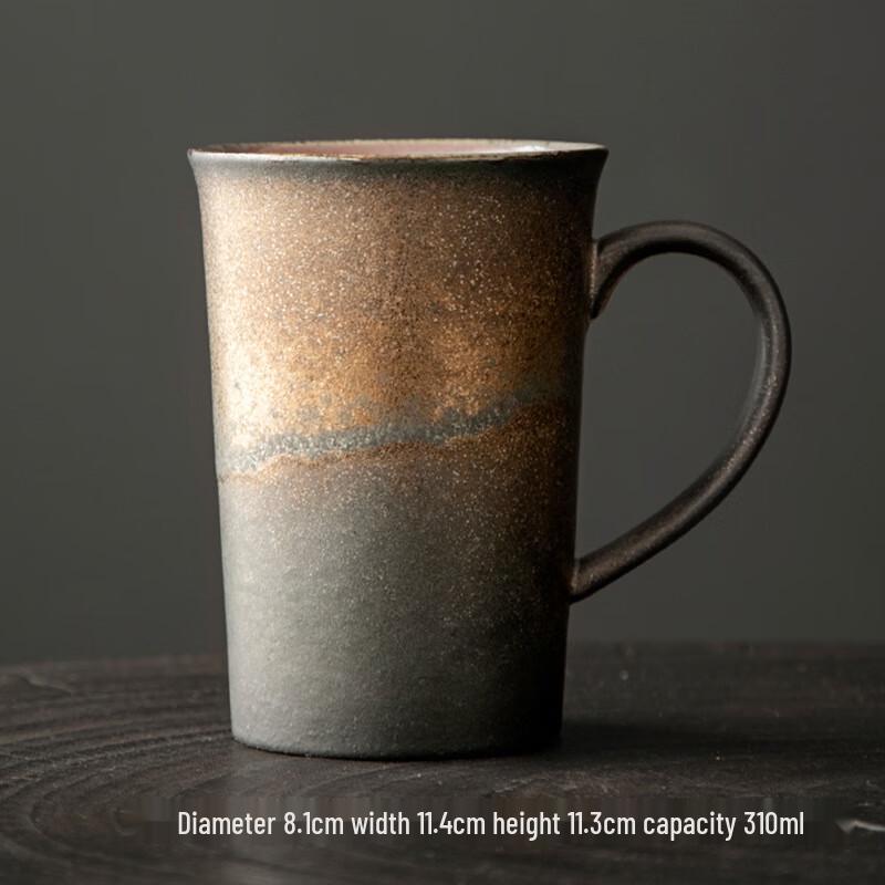 Shangqi Retro Kaffeetasse aus Keramik im japanischen Stil