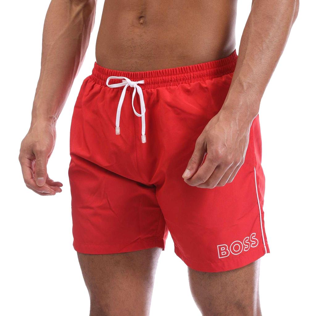 Boss Mens Logo Swimming Trunks
