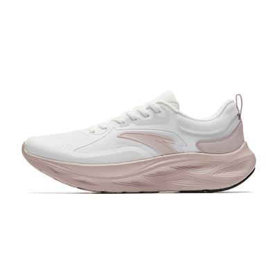 Yichun Zapatillas Deportivas Casuales Versátiles Simples con Rebote para Aumentar la Altura Ligeras Transpirables de Caña Baja para Mujer Zapatillas Blanco Rosa 922545531-2