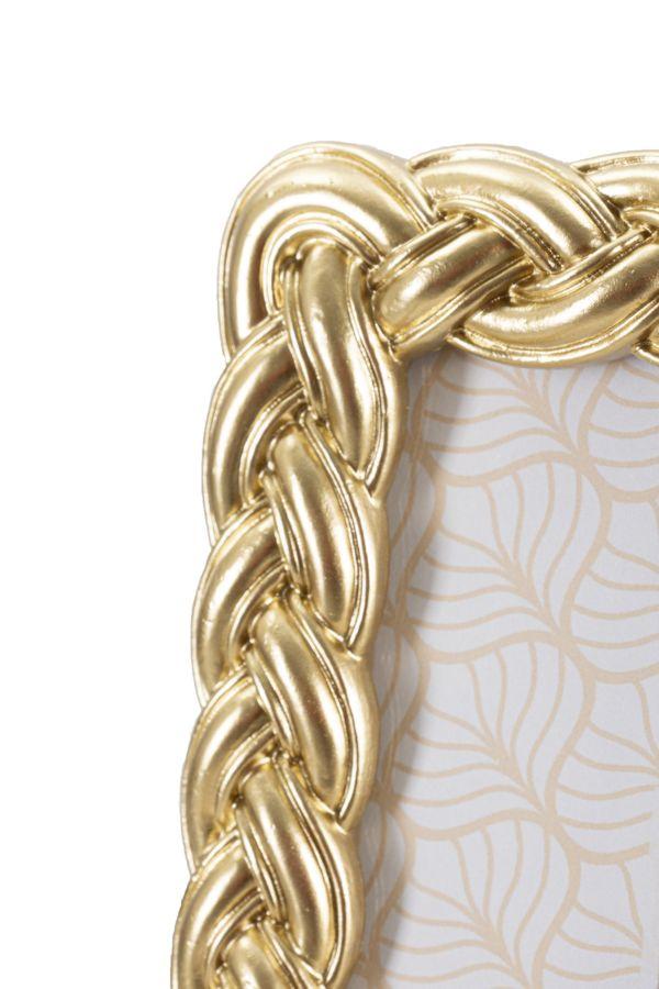 Fotorahmen Seil Cm 19X2X24,5 (Innenfotogröße cm 15X20)