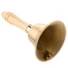 8CM Multifunktionale Handglocke Handglocke mit Holzgriff für Schulkinder Spielzeug