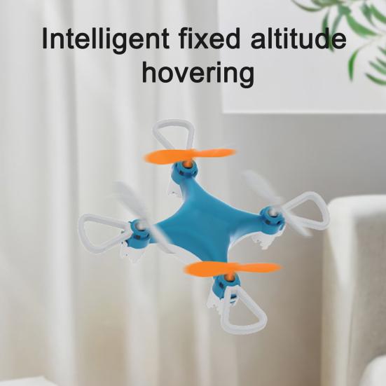 Mini Remote Control Drone Toy Easy Stunt Flights with 360 Degrees Flips Altitude Hold Indoor Outdoor