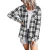 Autumn and Winter Hooded Sweatshirt Buttoned Casual Shirt Jacket