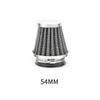 Motorcycle Conical Air Filters Universal Clamp-on Air Filter Tapered Cone Intake Modification Air Filter for Car Moto Off-road
