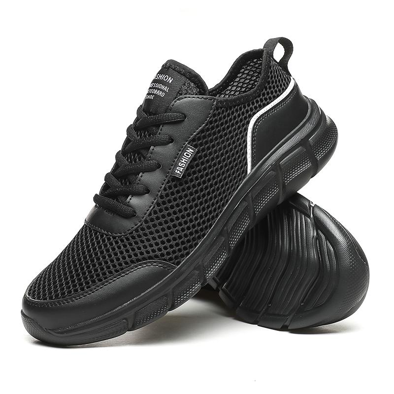 Lace-up Mesh Shoes 2024 Summer Men Sneakers Lightweight Men's Casual Shoes Walking Footwear Tenis Masculino Zapatillas Hombre