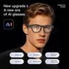 Multifunctional Smart AI Photo Glasses 100+ Language Translation Object Recognition 800W Pixel Video Recording Bluetooth Call Smart Eyeglasses Unisex