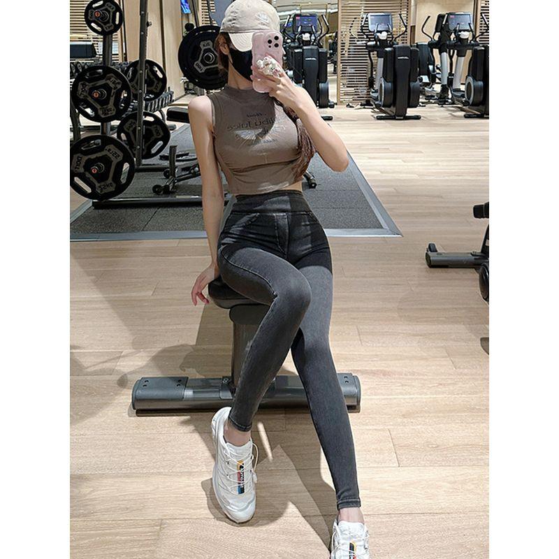 Yoga High Waist Hip Lift Sexy Female Stretch Workout Pants