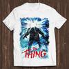 The Thing Movie Poster Tshirt John Carpenter Horror Film Tee Unisex Unisex Y2k Streetwear Short Sleeve Female Male Tees