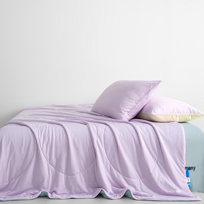 Summer Ice Silk Quilt: Cool & Washable for Mother and Baby