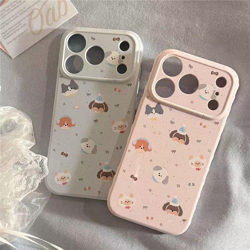 

Heart-Shaped Side Window Phone Case for Apple 17 Promax - Fits Models 14, 15, 16, 17 - Simple & Fresh Design iPhone 17 Pro Max