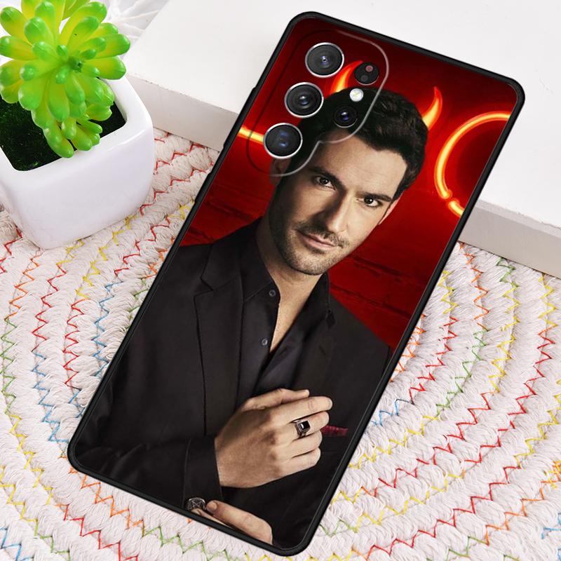 TV Series Lucifer TPU Phone Case For Samsung Galaxy Note 10 Pro S26 S25 S24 S23 S22 Ultra Plus S21 FE S20 Shockproof Cover