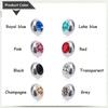 Punk Magnetic Ear Clip Earrings Round Crystal Ear Stud Slimming  Earring Health Care Magnet Therapy Jewerly Accessory