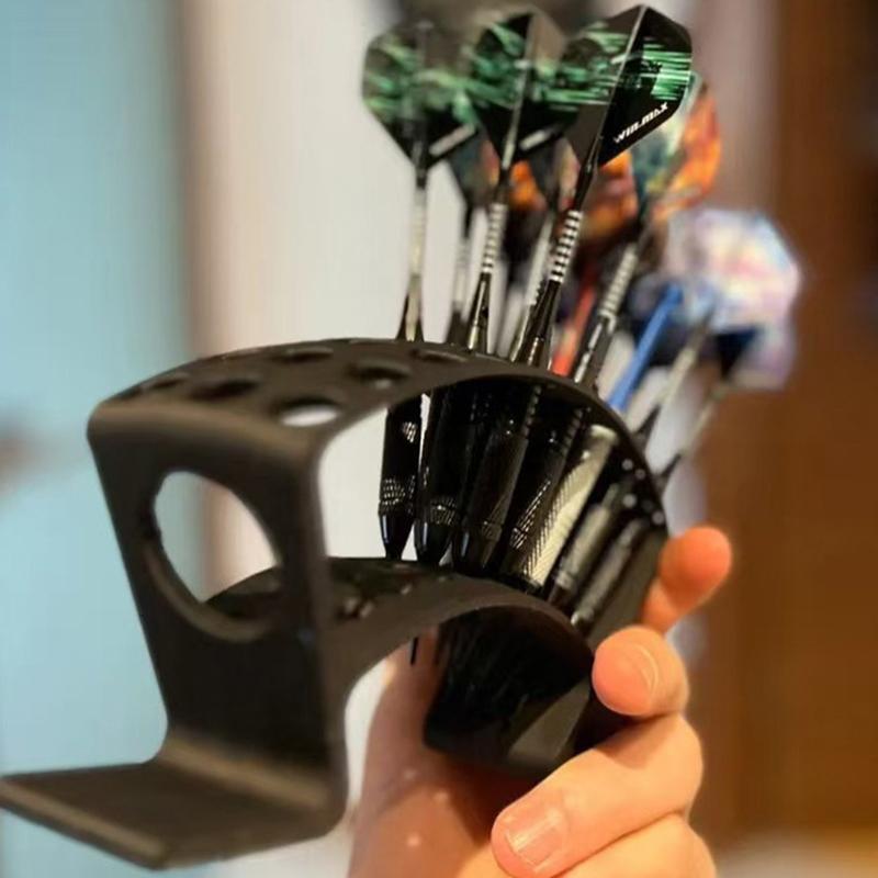 27-Slots Dart Stand Large Capacity Neat Storage Holder Dart Board Organizerfor Home Bar & Greek-Themed Game Room Decoration