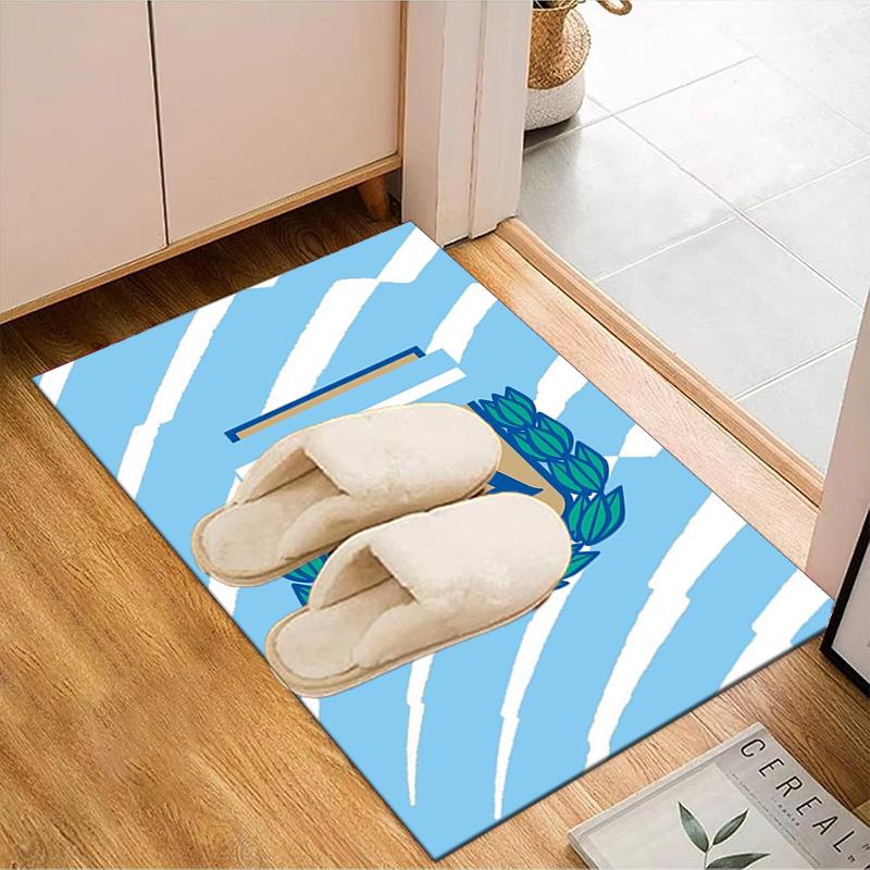 Argentina Football club Printed Office Carpet Chair Cushion Entryway Rug, Rugs for Living Room, Bedroom Christmas gifts