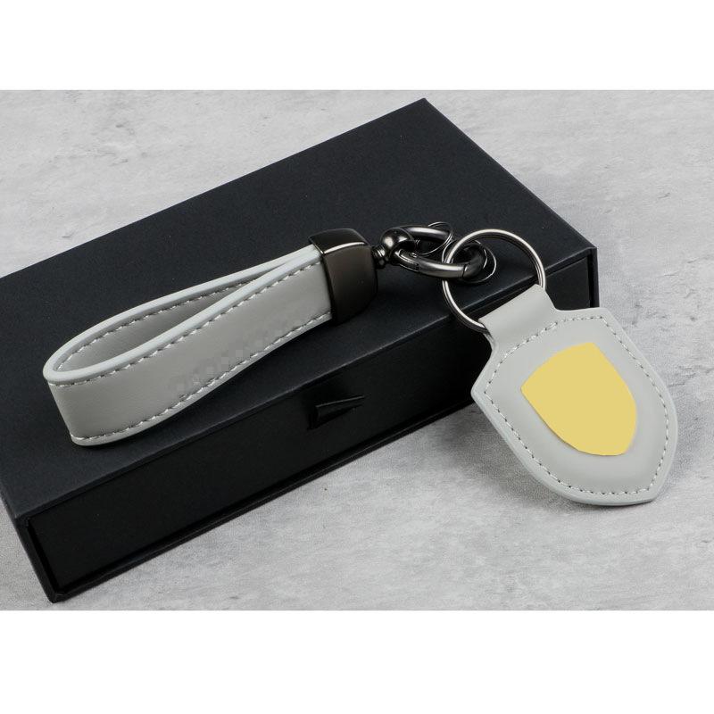 Pro Porsche Track Grey Pouzdro na klíče MACAN Cayenne Panamera718 Úprava klíče 911 Matně šedá