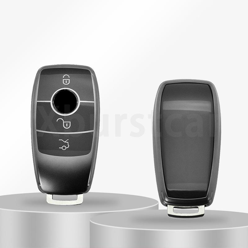 TPU Shell Fob for Mercedes Benz 2017 E Class W213 E200 E260 E300 E320 2018 S Class GLS GLA Car Remote Key Cover Case Accessories