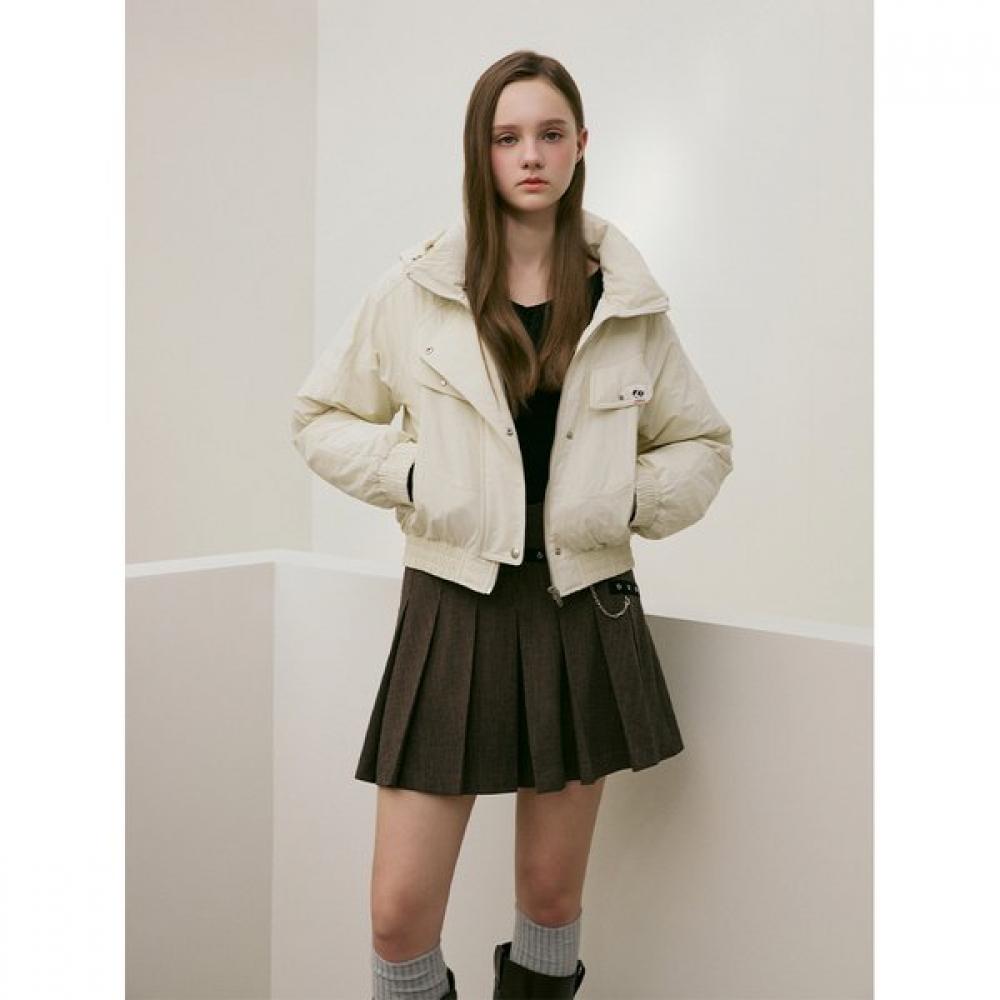 EGOIST Hood Point Blouson Goose Short Jacket  Es1td100 