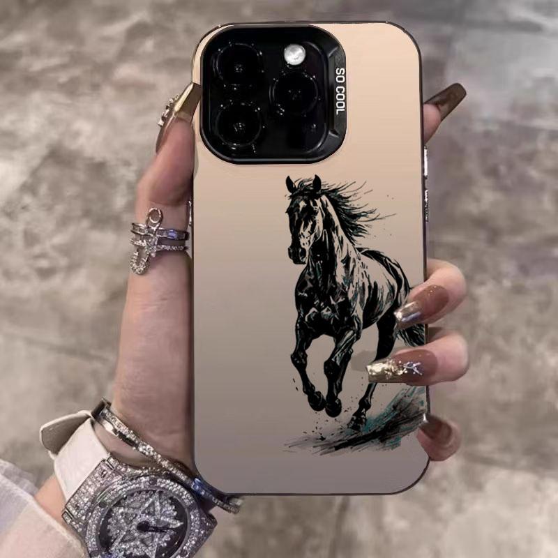

Чохол для телефону з візерунком біжучого коня для Xiaomi Poco F7 Case Poco F6 M6 X6 X5 X7 Pro F5 Mi 11 Lite 5G 15T 14T 13T 12T 14 13 12 Cover For Poco F7 Pro
